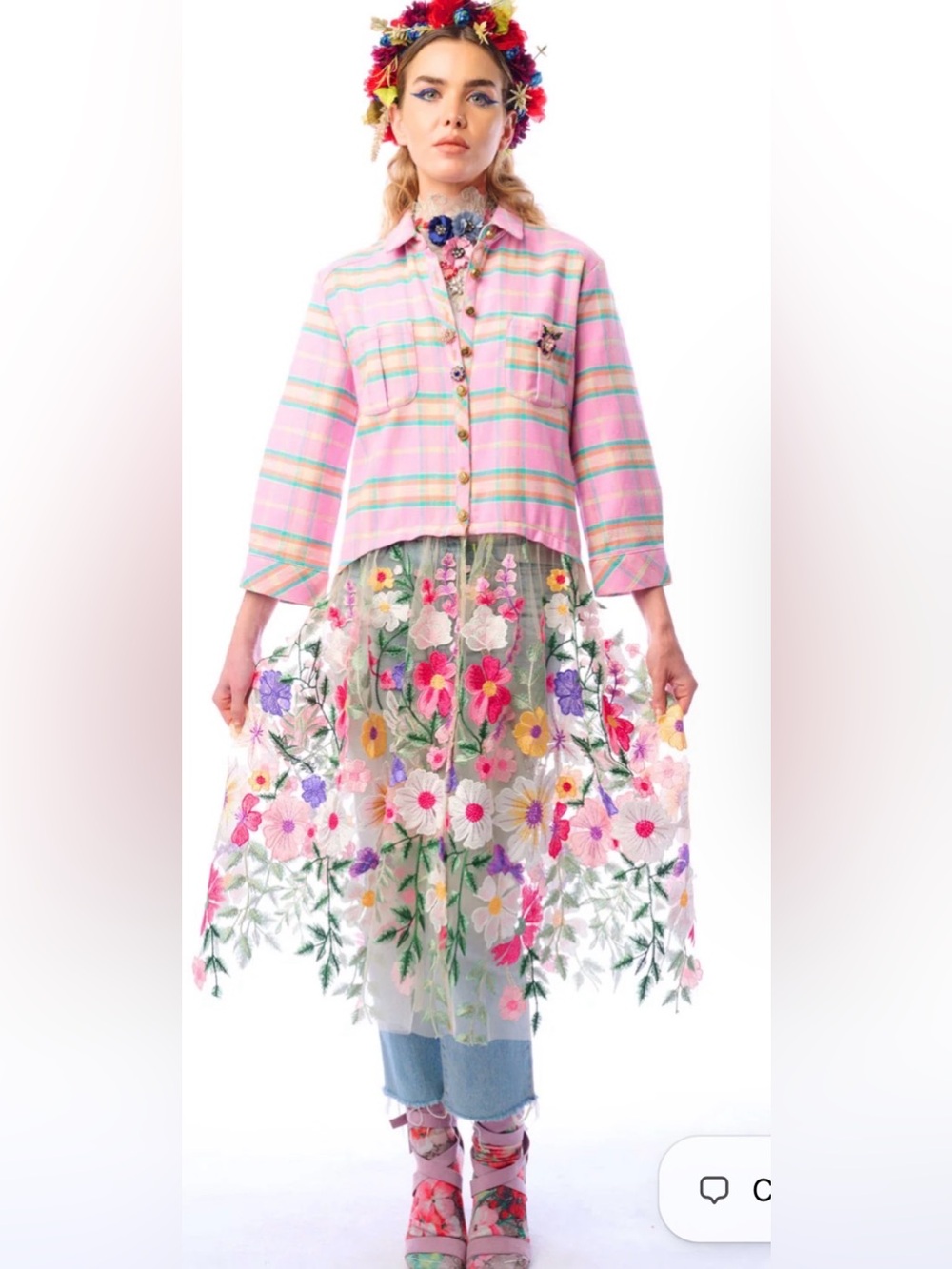 New Aratta - Beatrice Maxi Shirt -